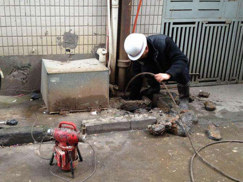 京山疏通下水道-洗菜池疏通